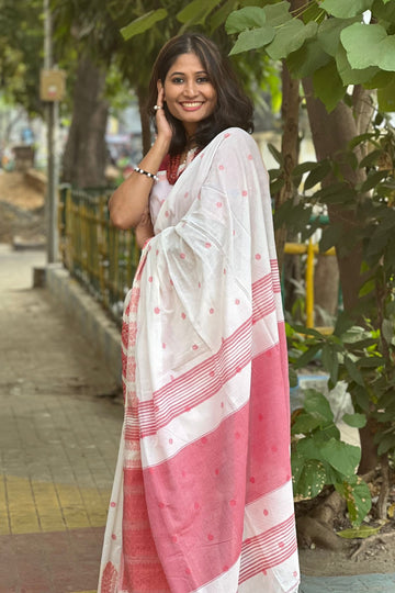Cotton Handloom Saree